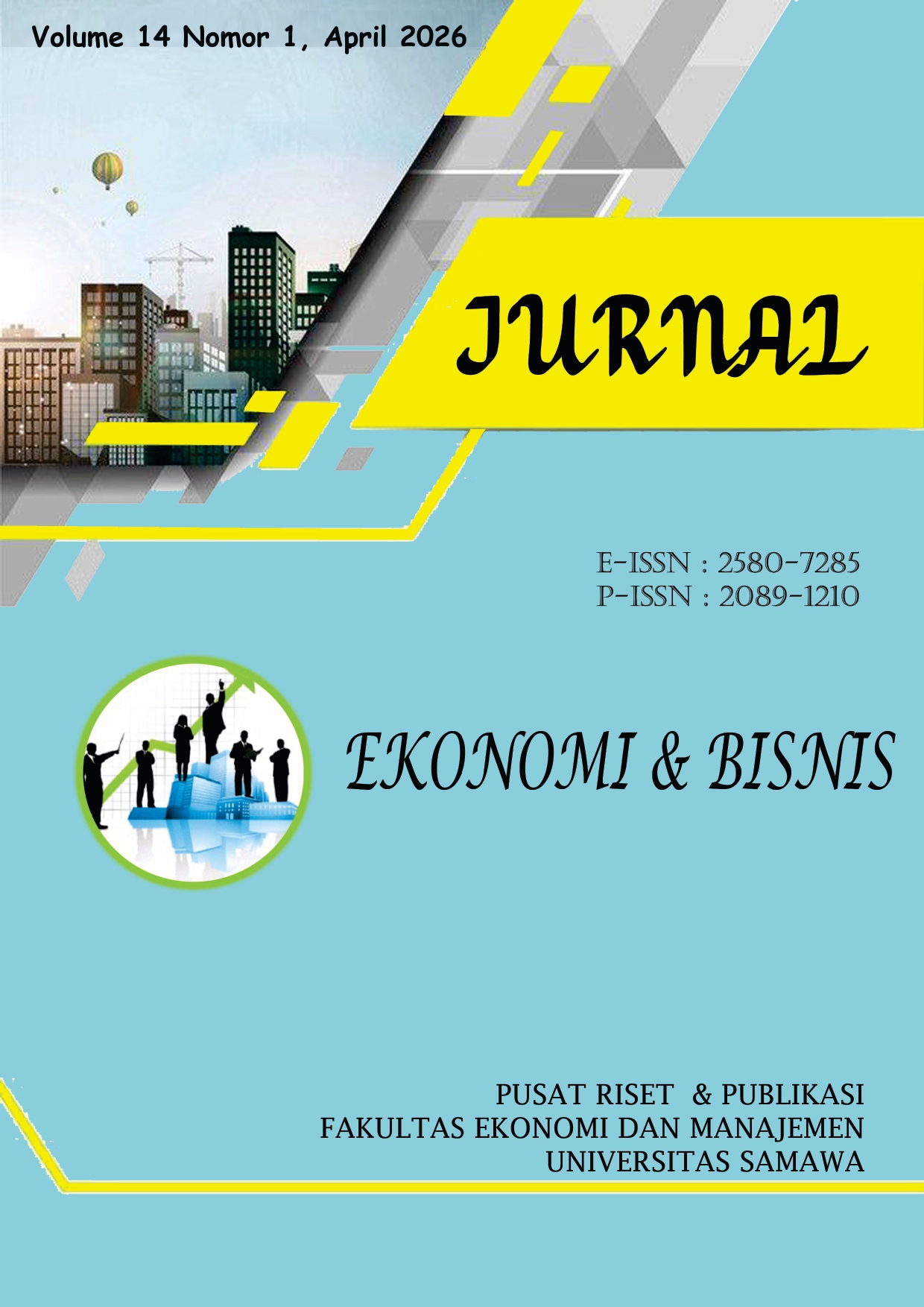 					View Vol. 14 No. 1 (2026): Jurnal Ekonomi & Bisnis
				